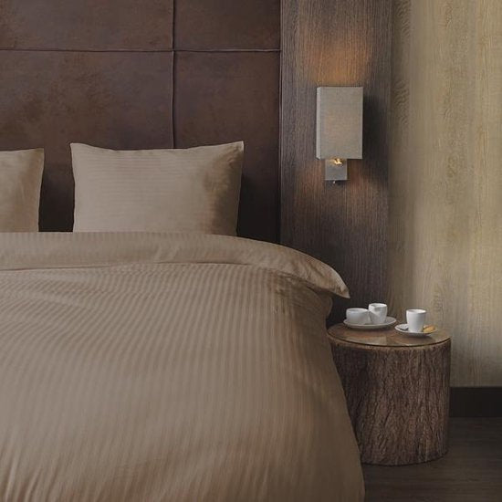 Dekbedovertrek Hotellinnen — Taupe