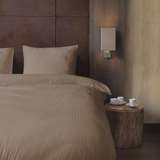 Dekbedovertrek Hotellinnen — Taupe