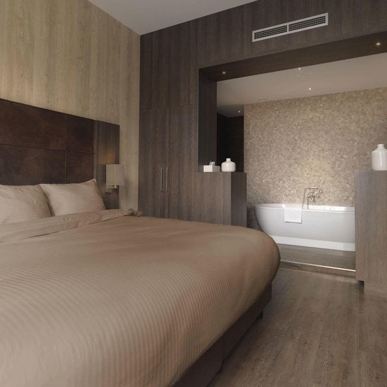 Dekbedovertrek Hotellinnen — Taupe