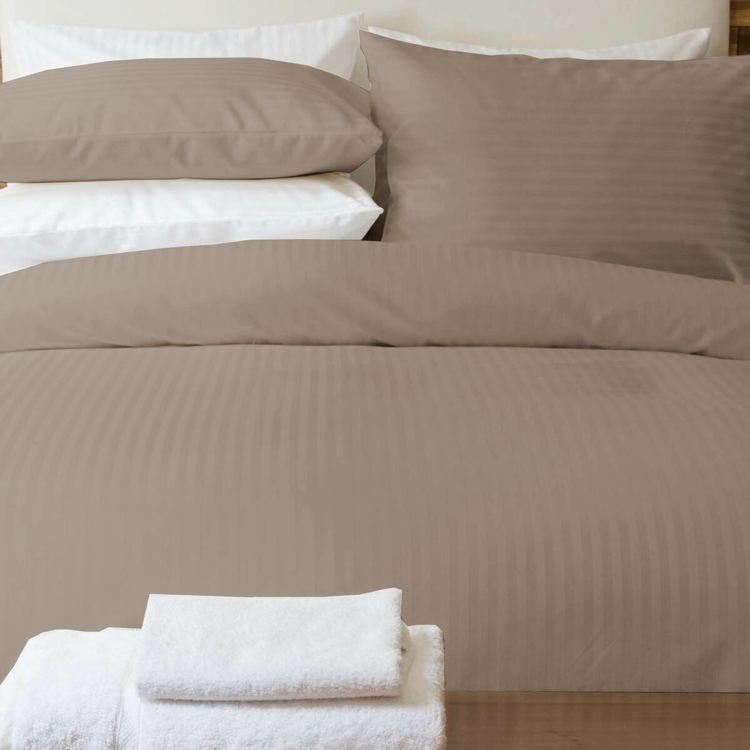 Dekbedovertrek Hotellinnen — Taupe