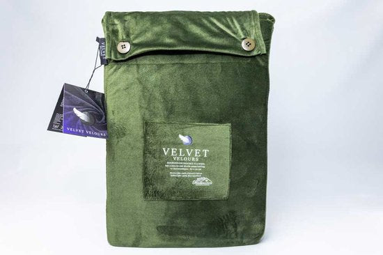 Fluwelen Dekbedovertrek Groen Velvet Velours