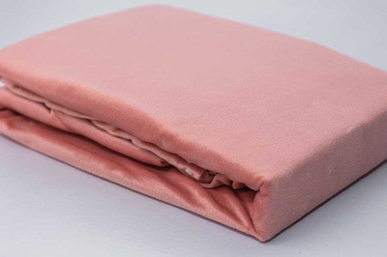 Fluwelen Dekbedovertrek Oud Rose / Rosewood Velvet