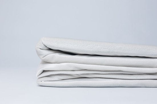 Fluwelen Dekbedovertrek Zilver Velvet Velours